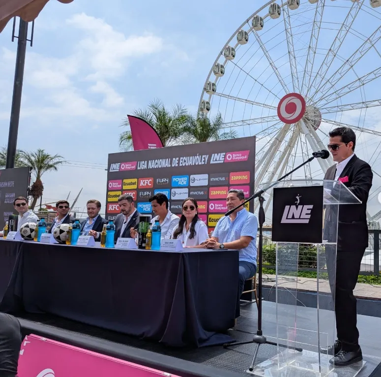 Rueda de prensa de la Liga Nacional de Ecuavolley