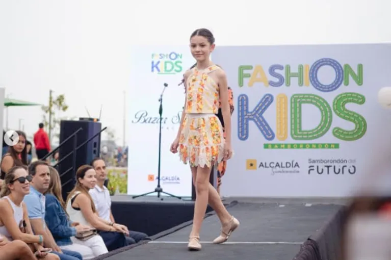 Pasarela infantil del evento Fashion Kids
